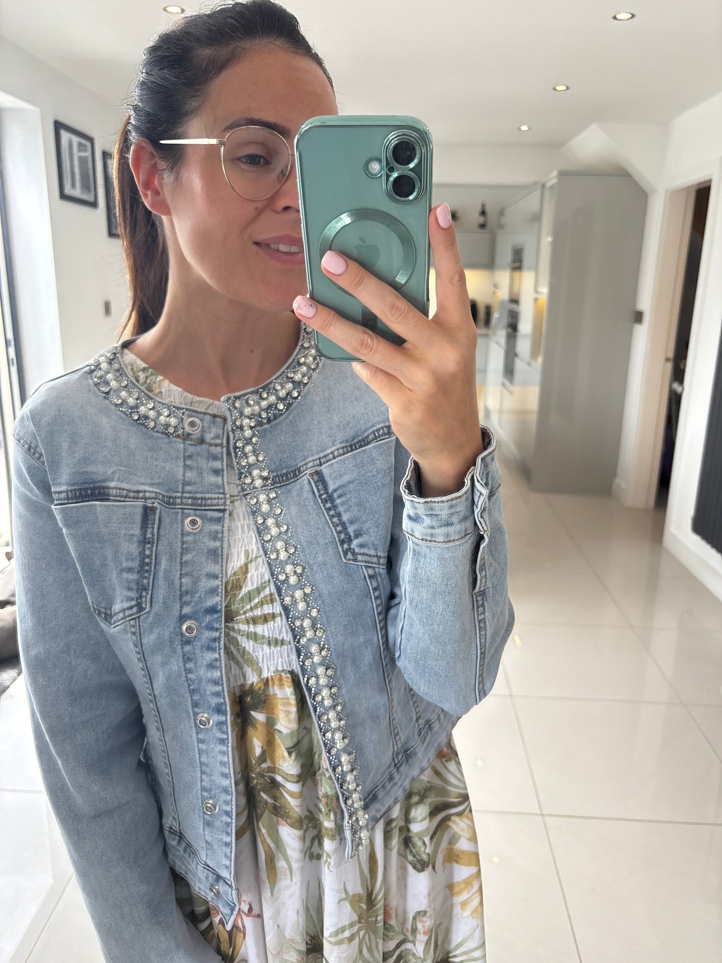 Jewel Denim Jacket