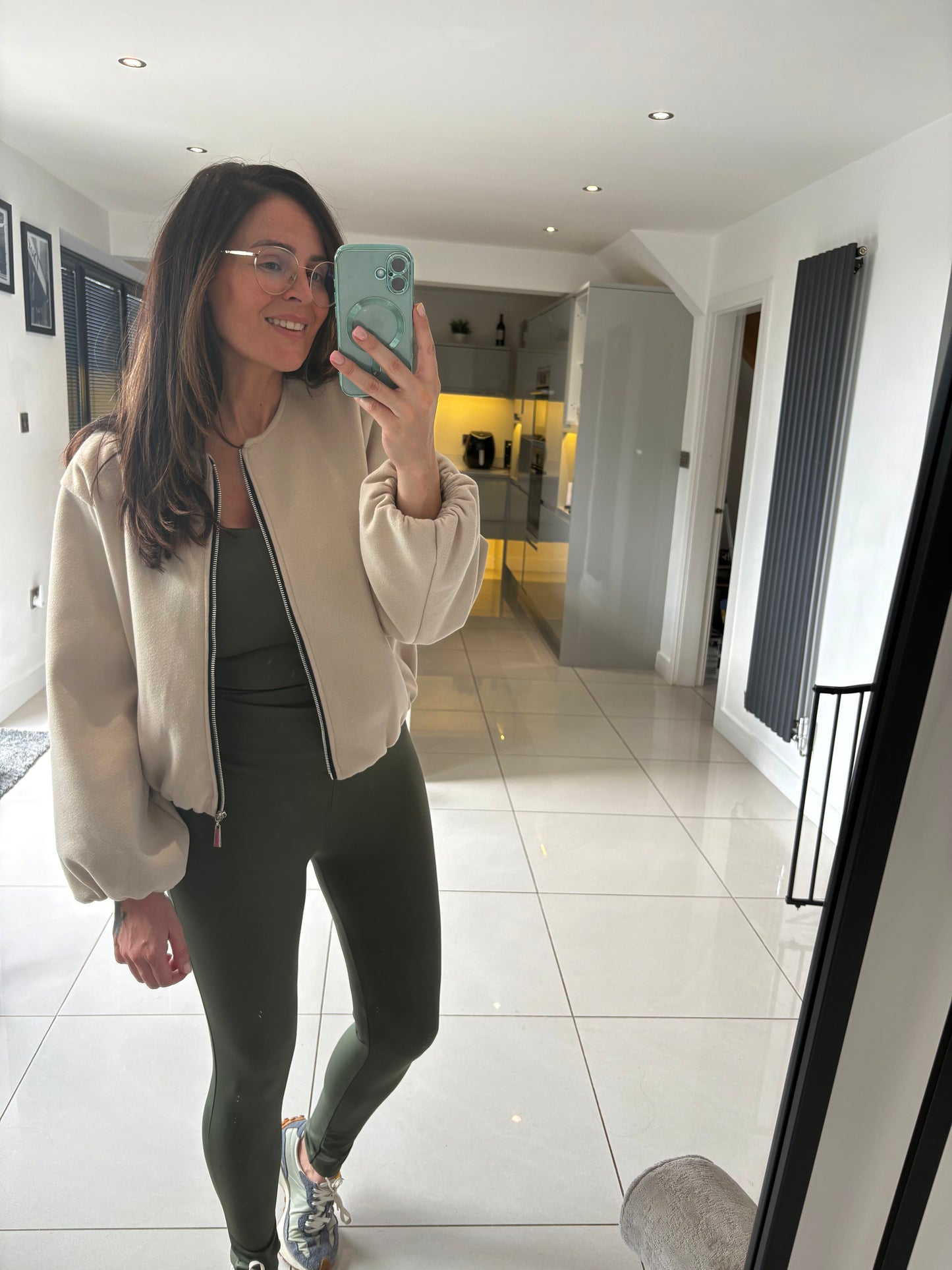 Felt Bomber Jacket