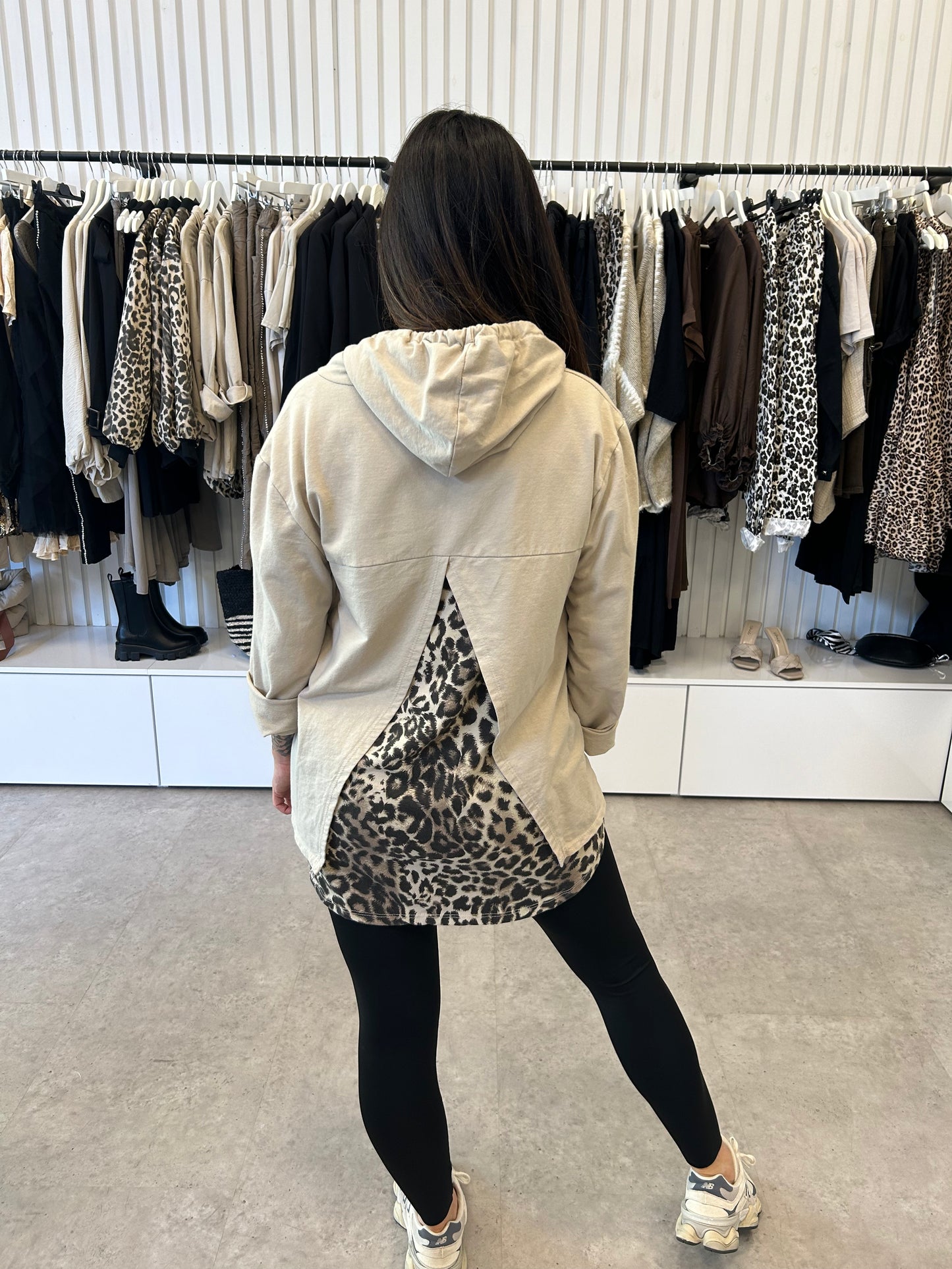Amour Leopard Hoody