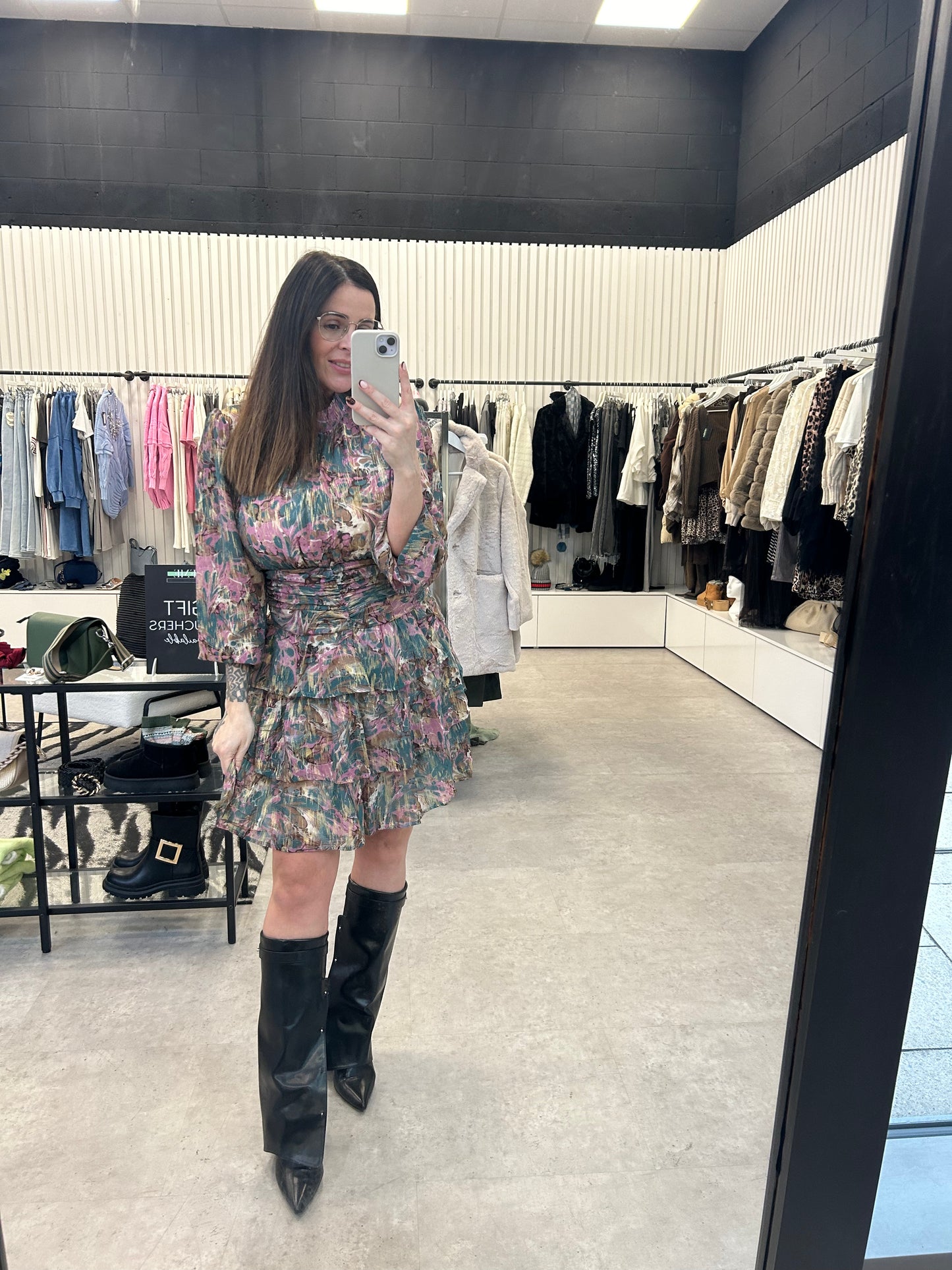 Layered Dress Winter Sweets