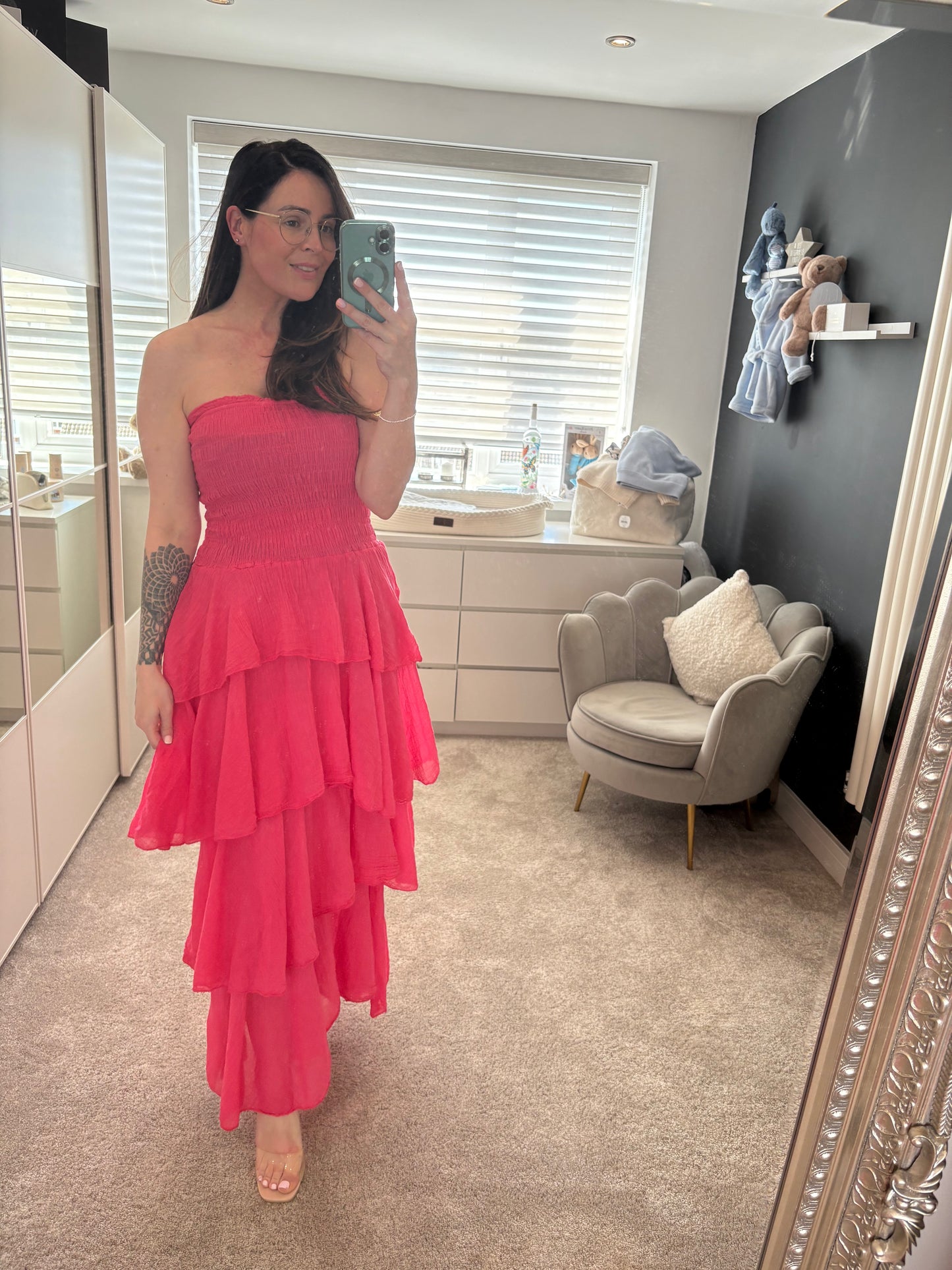 RarRar Dress Raspberry