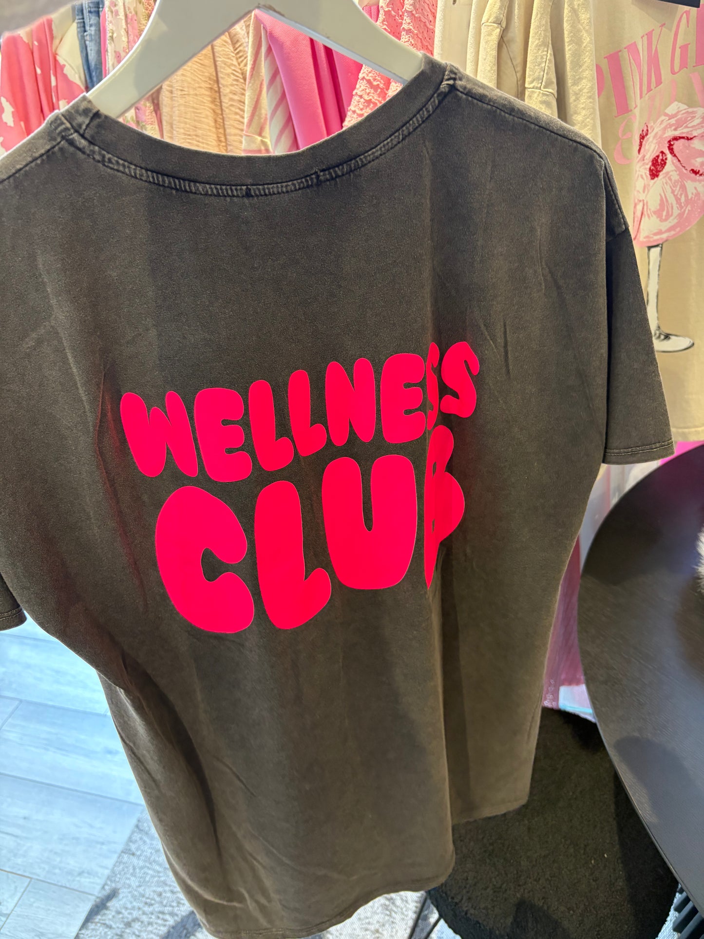 Wellness Club Tee Black