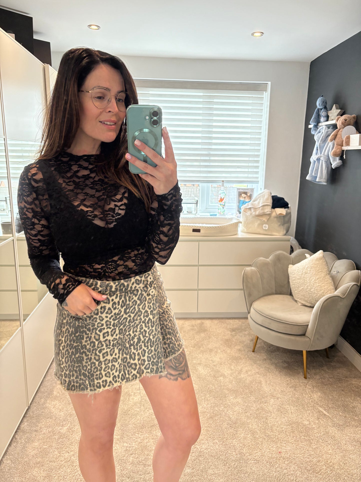 Long Sleeve Lace Top