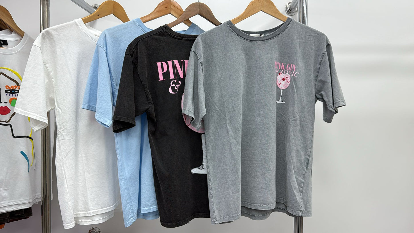 Pink Gin & Tonic Tee