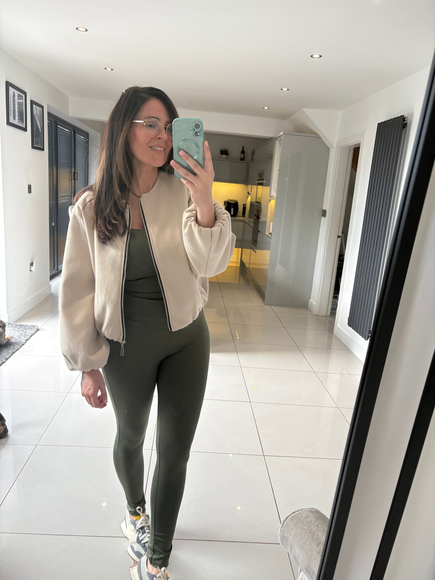 Felt Bomber Jacket
