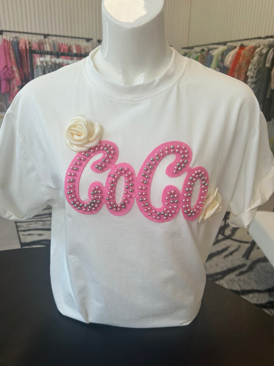 Coco Pearl Tee Shirt