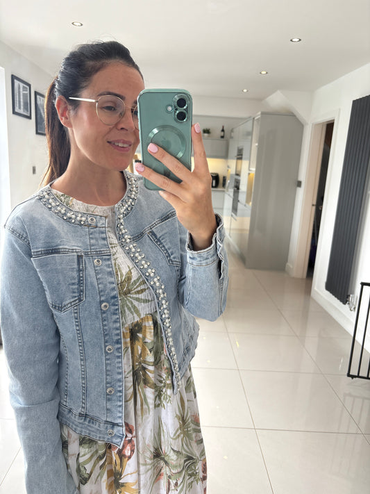 Jewel  Denim Jacket