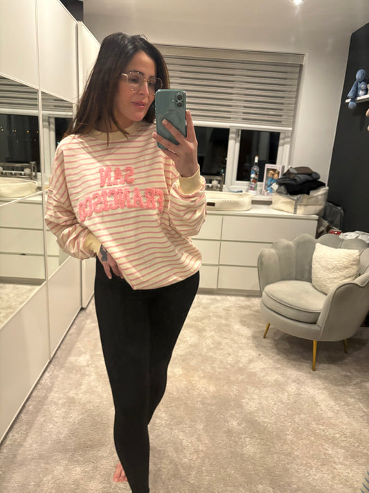 San Francisco Sweater Pink