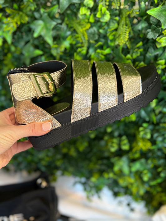 Hollie Sandal Gold