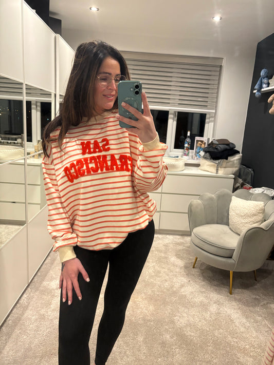 San Francisco Sweater Coral