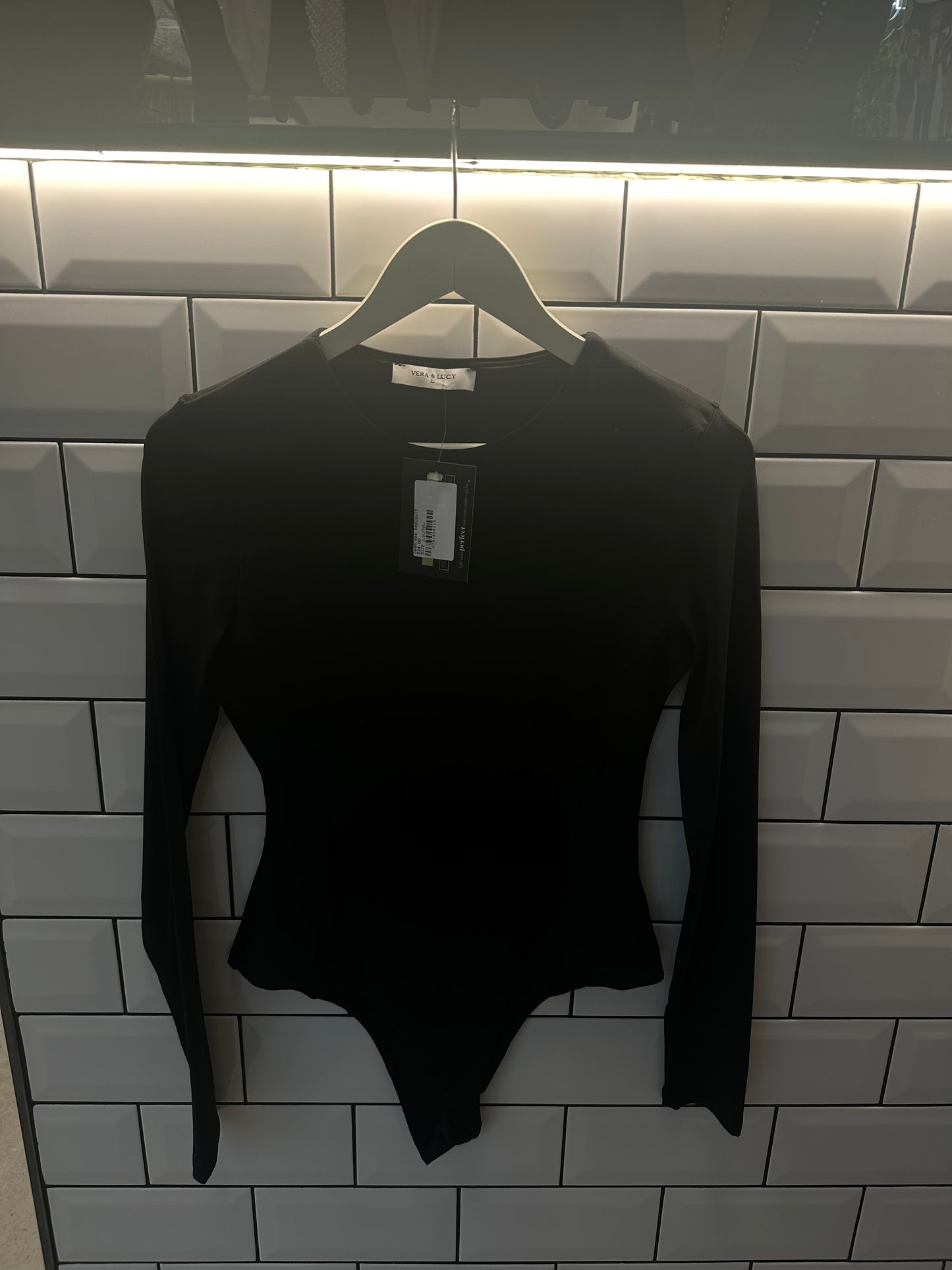 Seamless long sleeve bodysuit