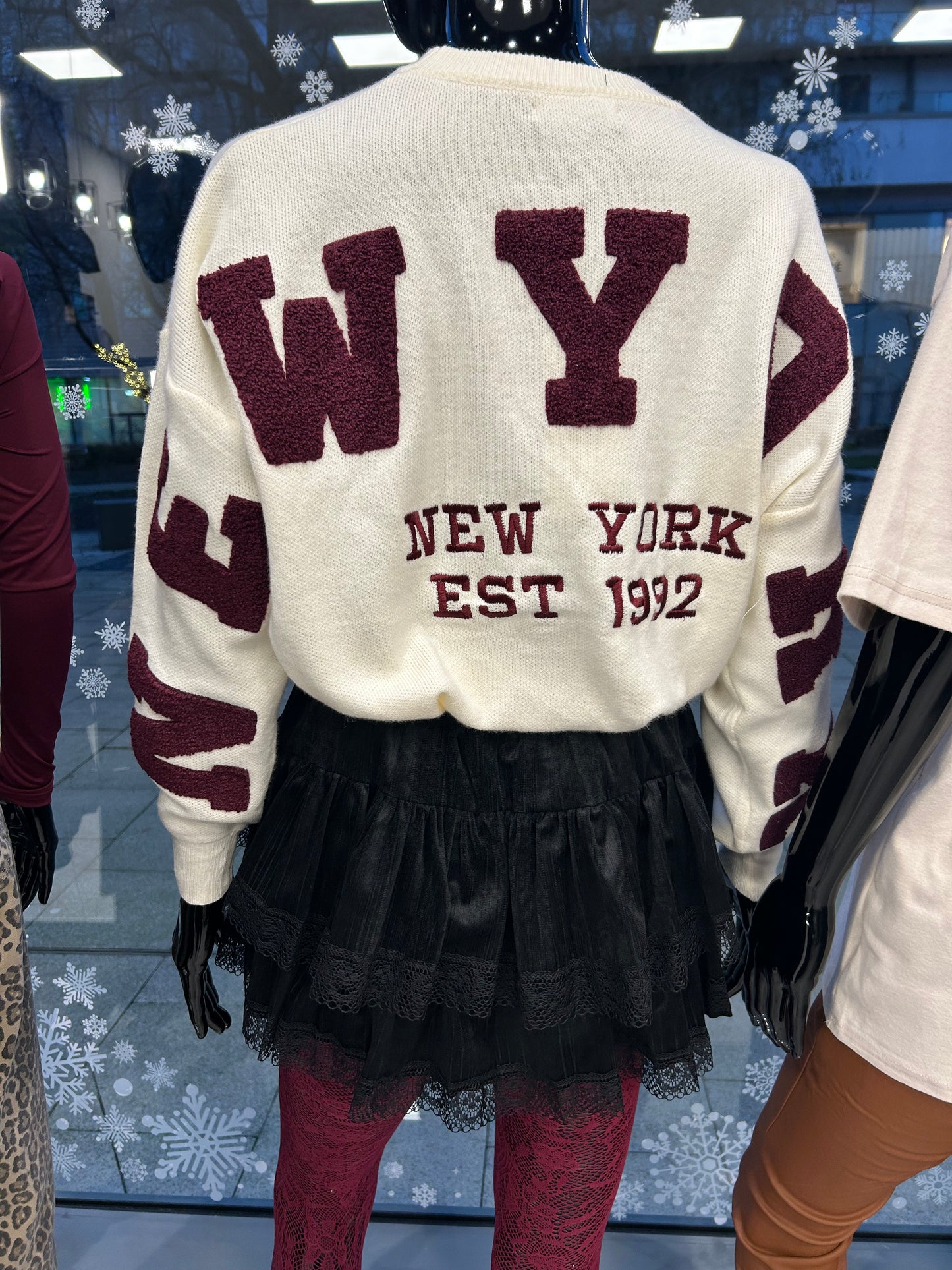 New York style knit jumper