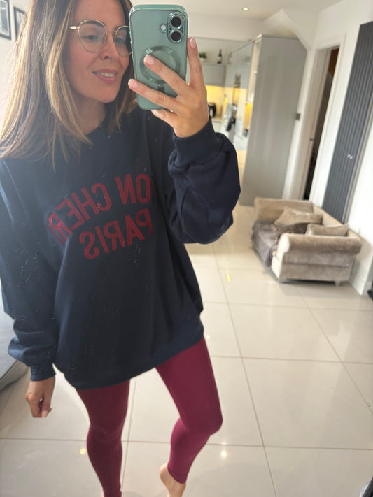 Sculpt Leggings Wine
