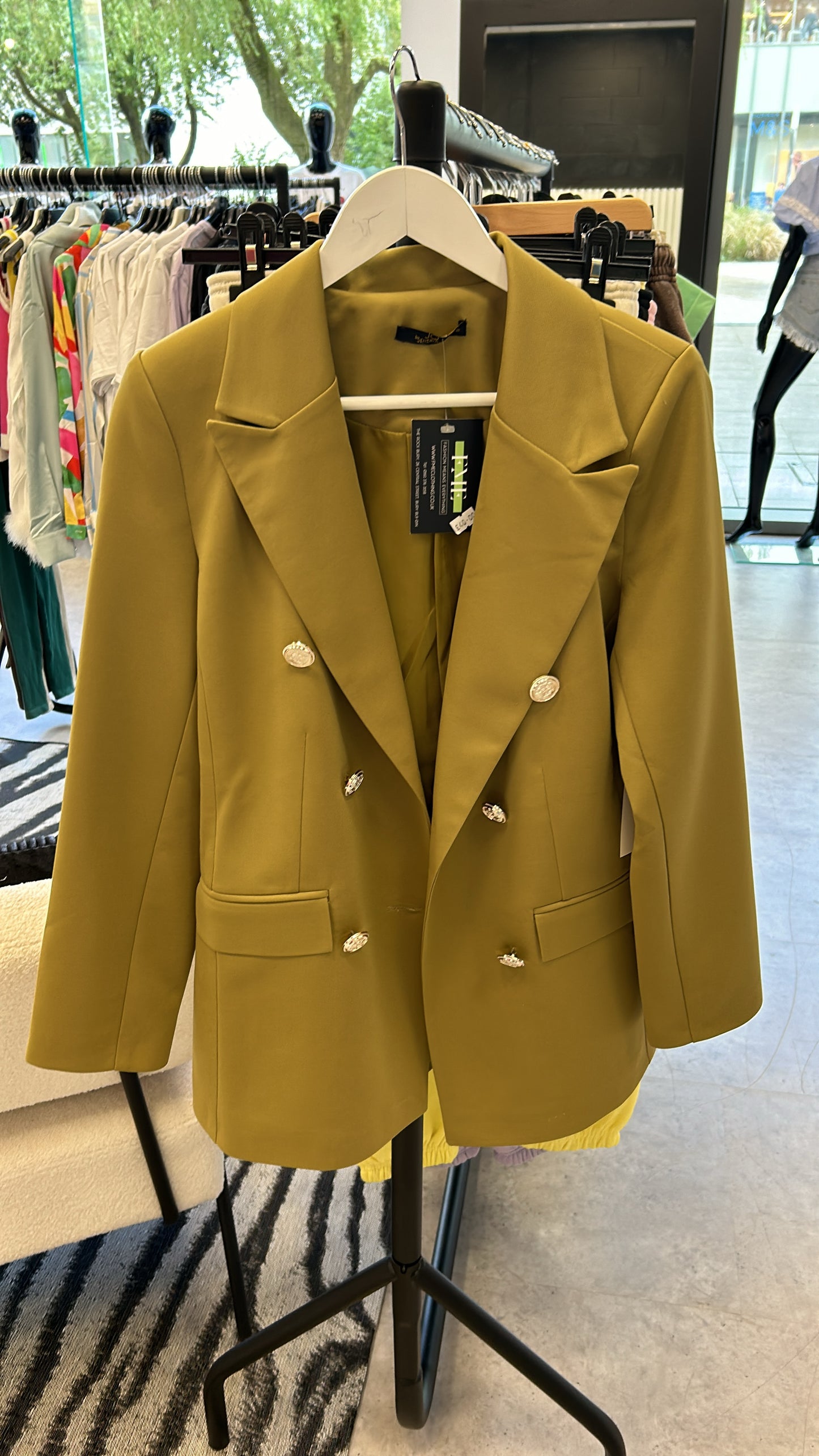 Olive Balmain Blazer